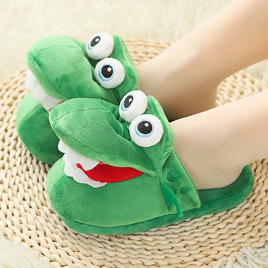 OMNI™ Plush Crocodile Slippers