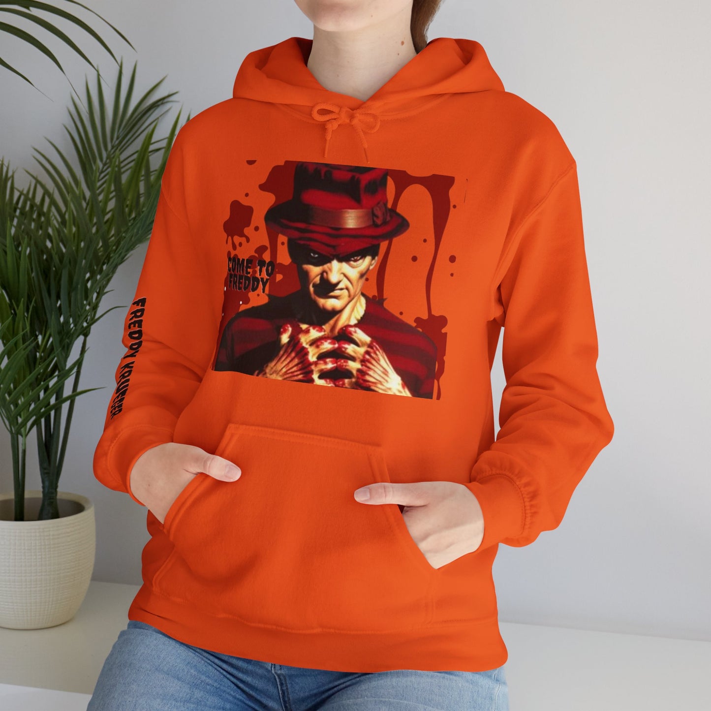 OMNI™ Freddy Krueger Design Unisex Heavy Blend Hoodie