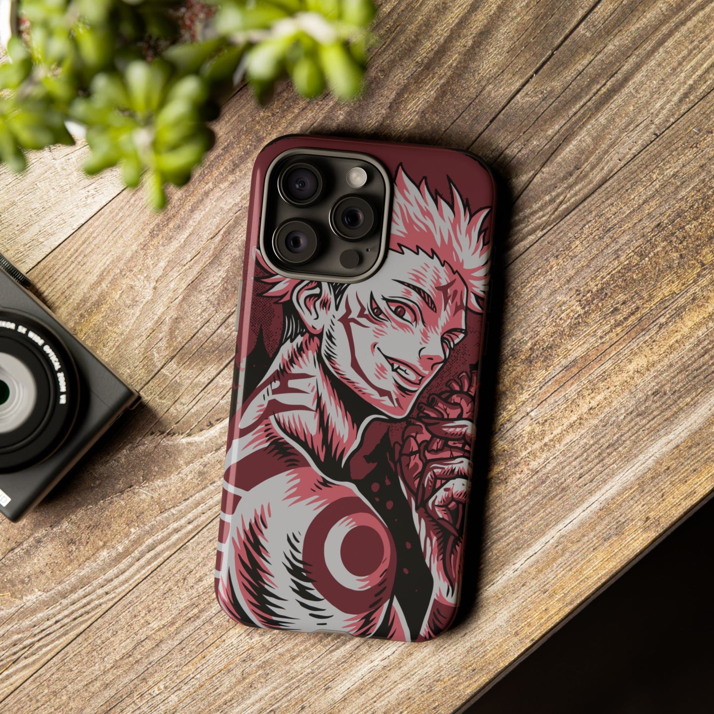 OMNI™ Jujutsu Kaisen Cursed King Sukuna Double Layered Phone Case