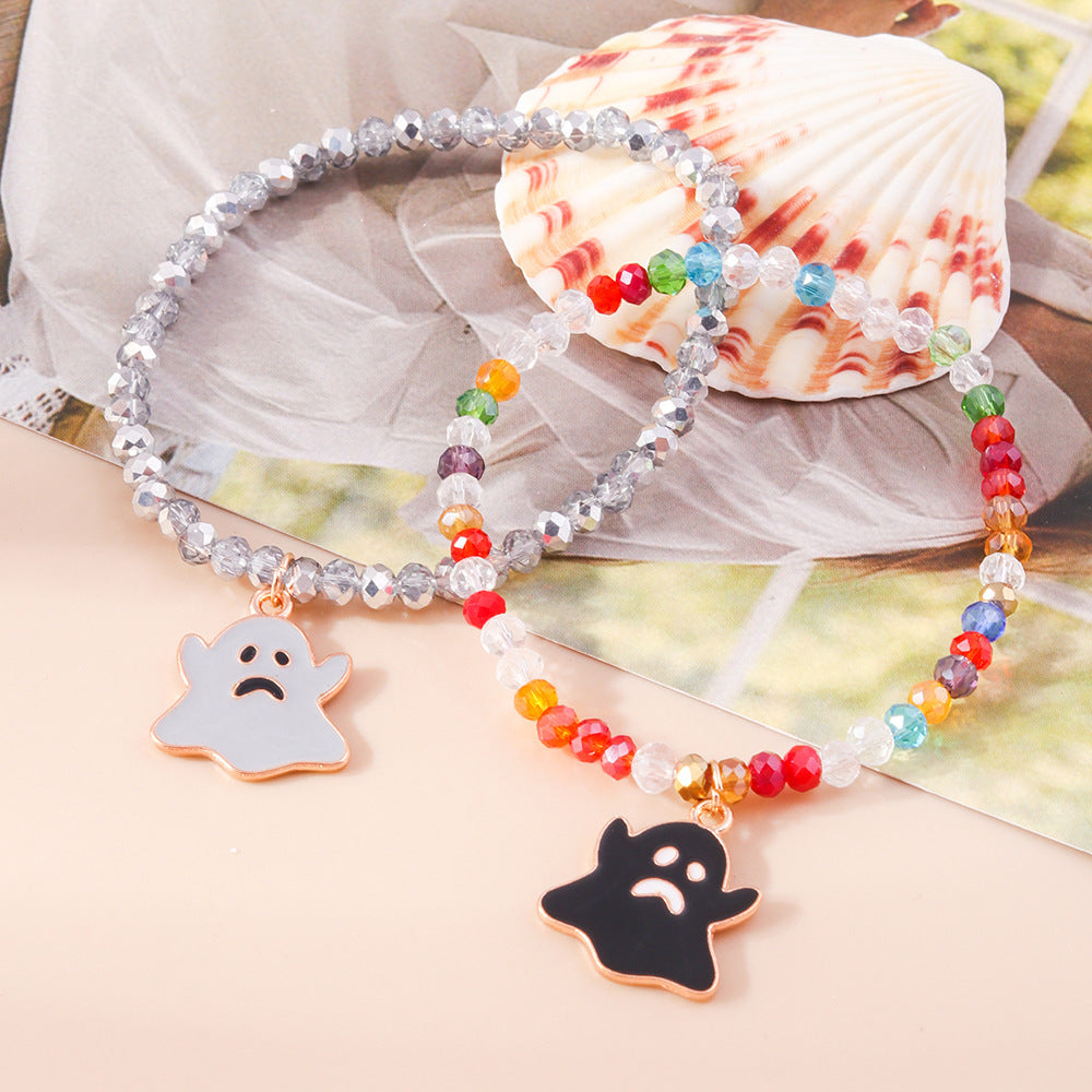 OMNI™ Halloween Ghost Beaded Bracelet Set