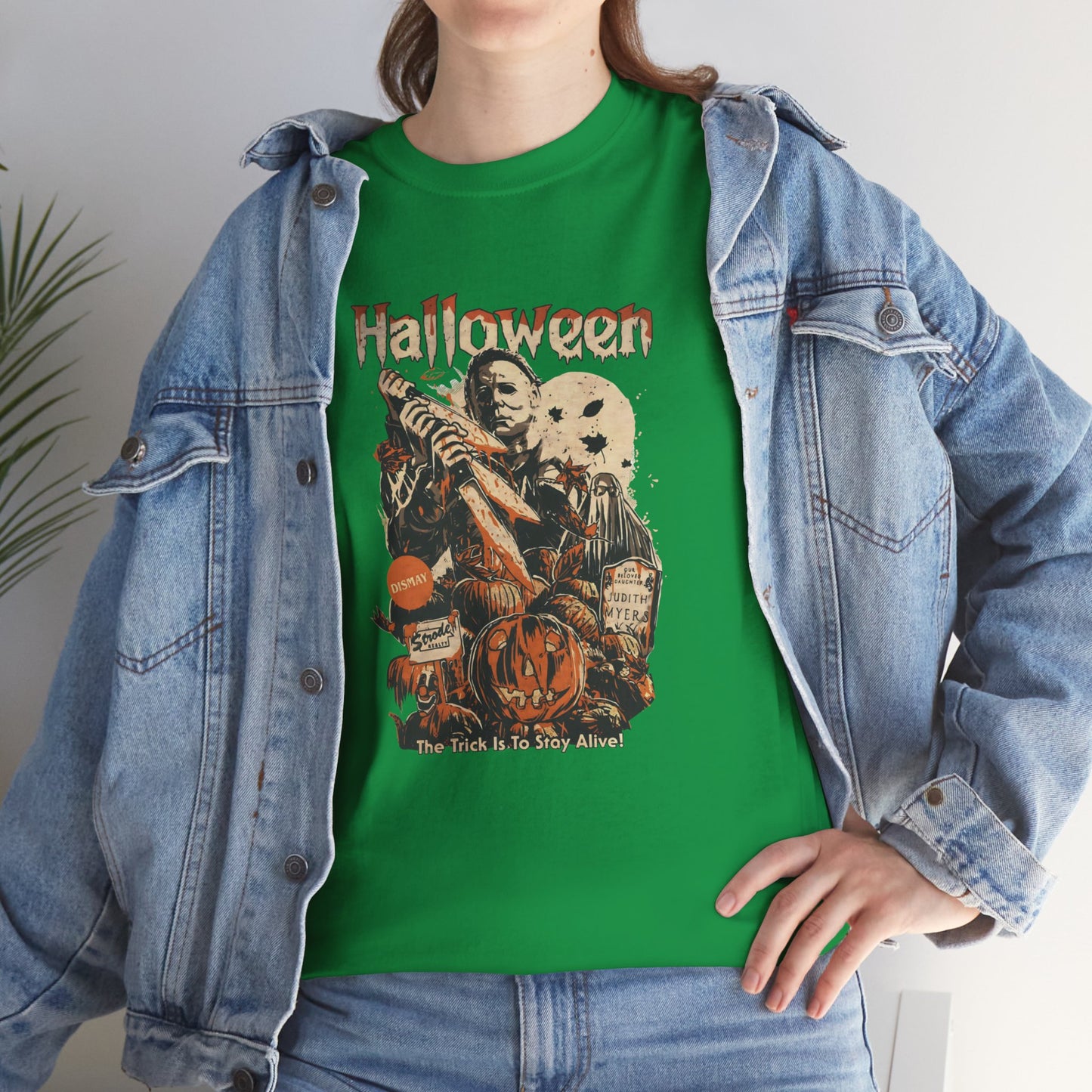 OMNI™ Michael Myers Halloween Unisex Heavy Cotton T-Shirt