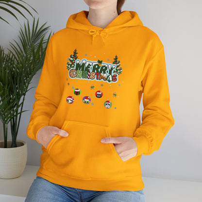 Star Wars Merry Christmas Unisex Heavy Blend Hoodie