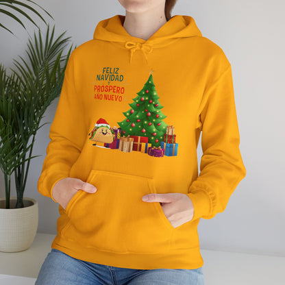 OMNI™ Taco Santa Christmas Holiday Themed Unisex Hoodie