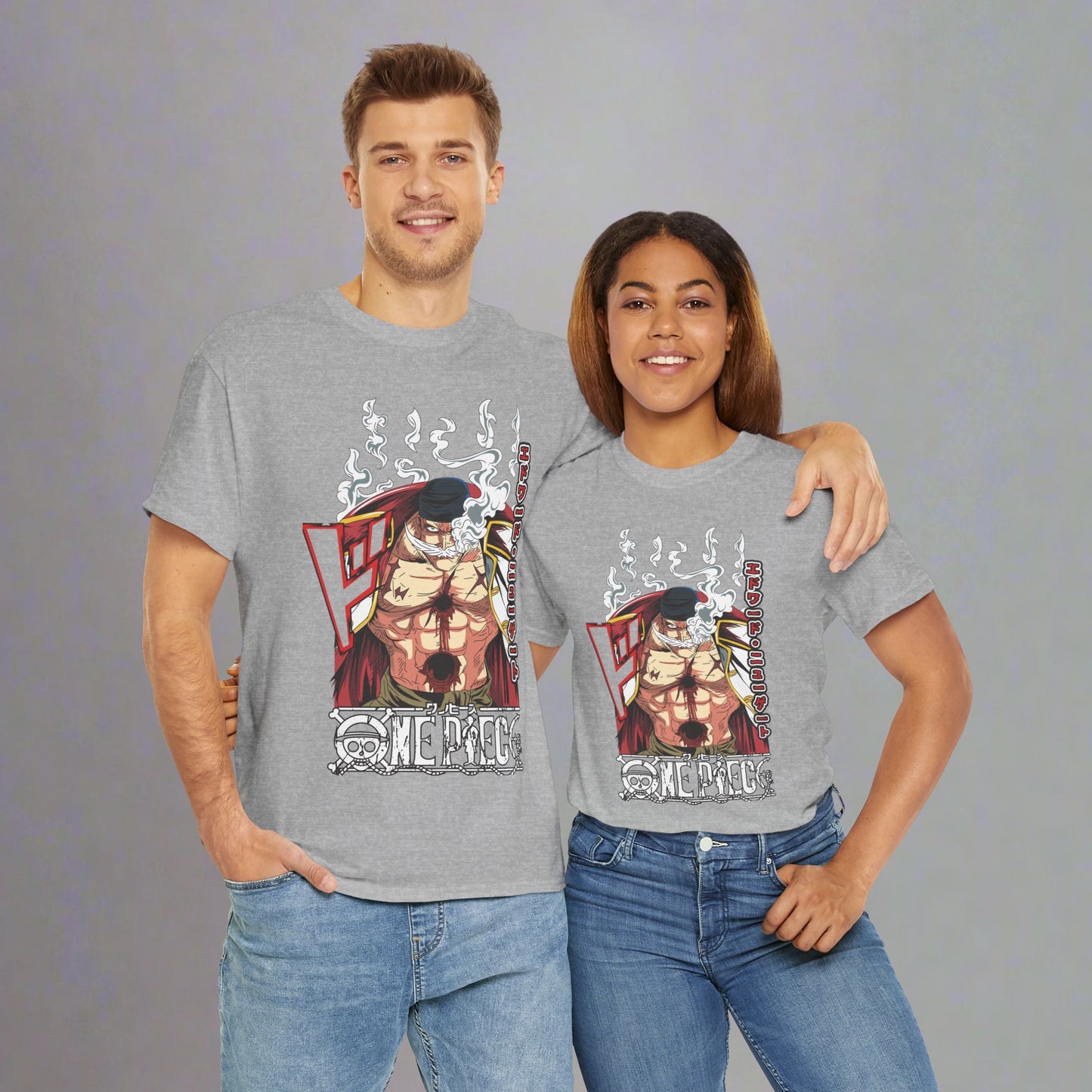 OMNI™ One Piece Edward "Whitebeard" Newgate Unisex Heavy Cotton T-Shirt