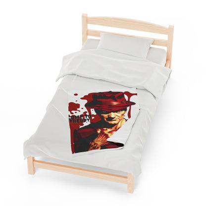 OMNI™ Freddy Krueger Design Velveteen Plush Blanket