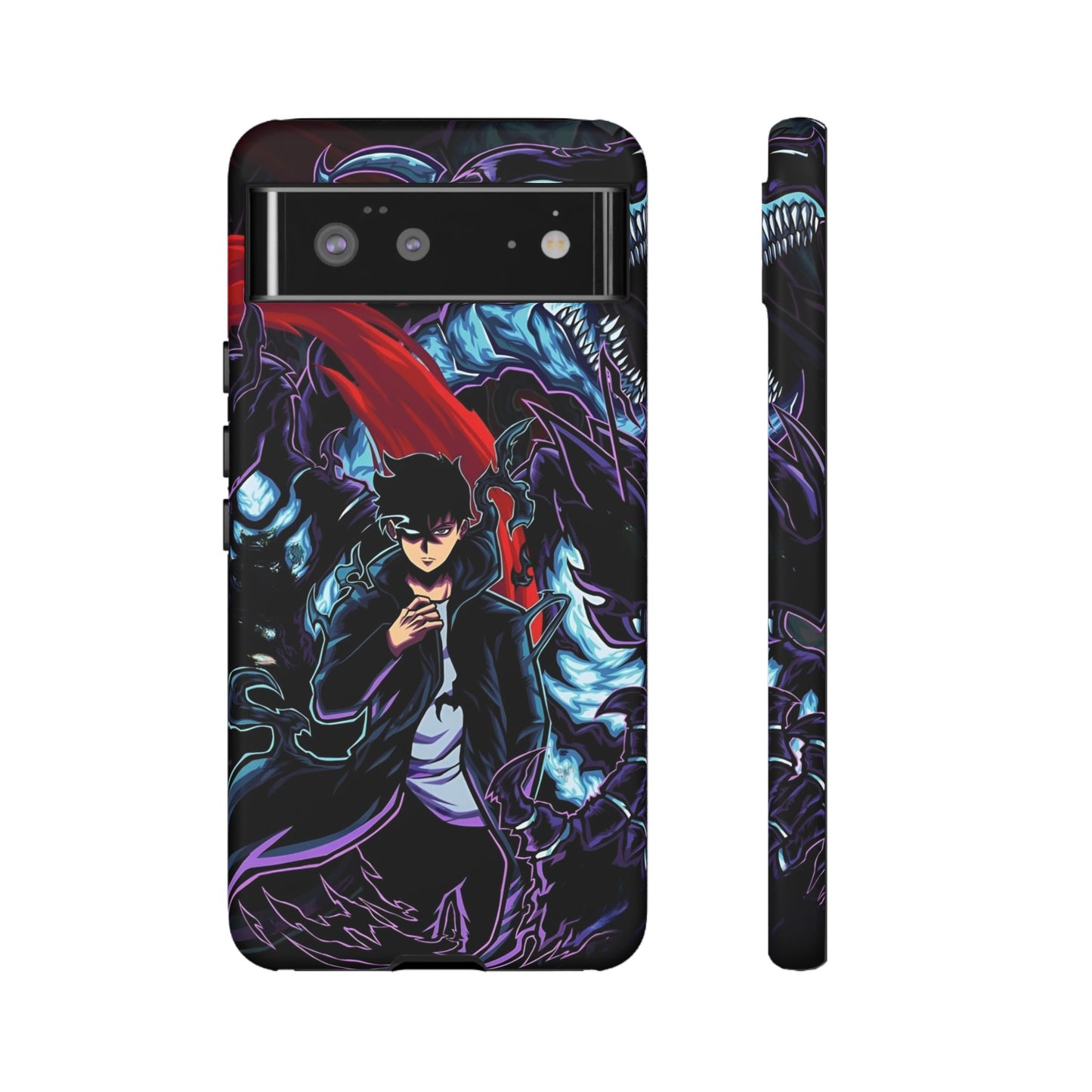 OMNI™ Solo Leveling (Sung Jin Woo and Kamish) Double Layered Phone Cases