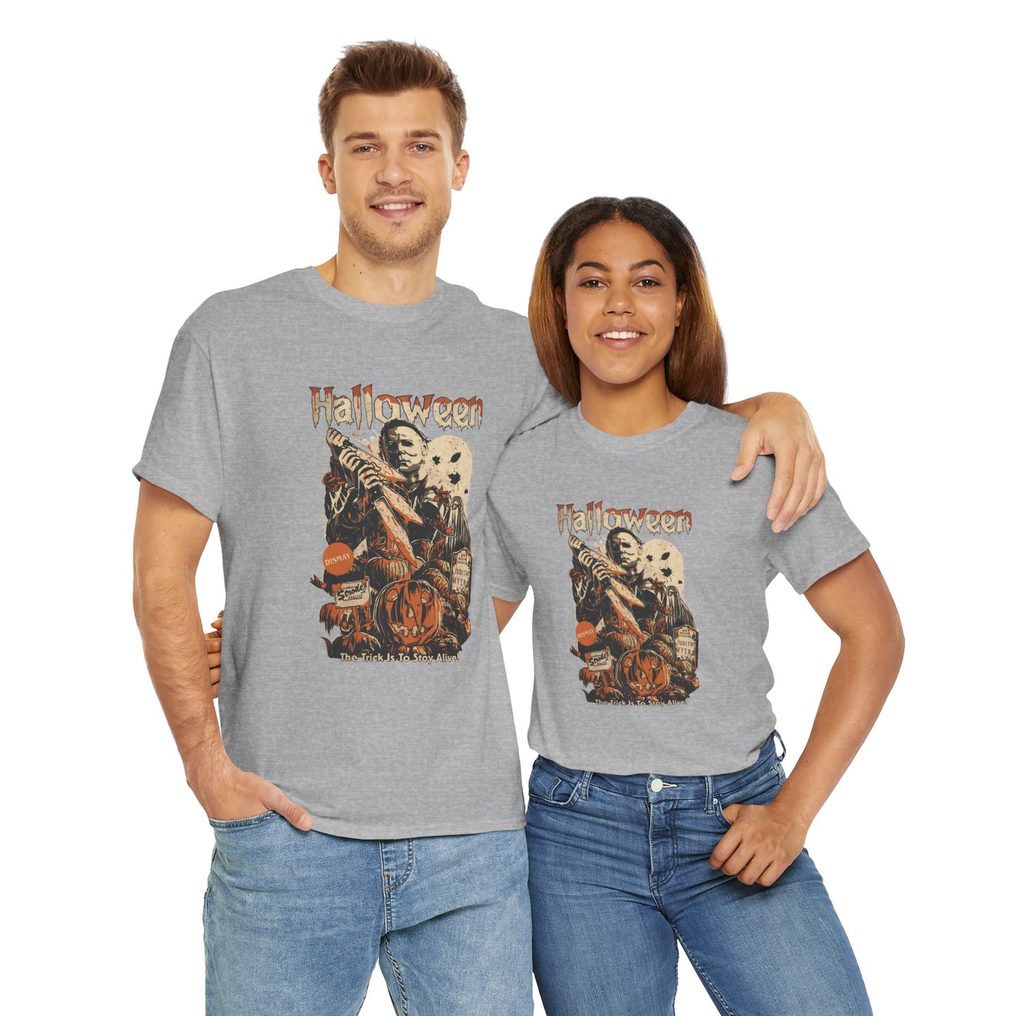 OMNI™ Michael Myers Halloween Unisex Heavy Cotton T-Shirt