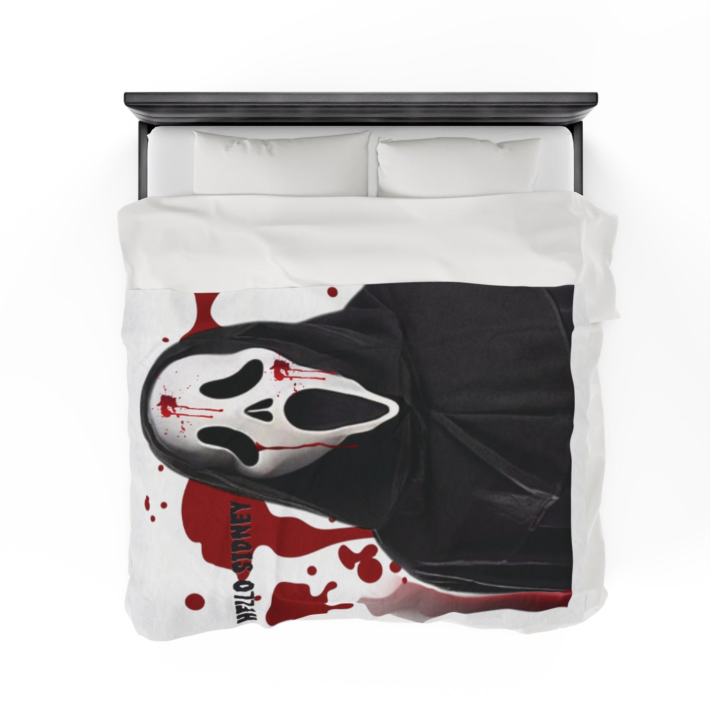 OMNI™ Ghostface Design Velveteen Plush Blanket