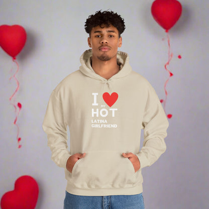 OMNI™ I Love My Hot Latina Girlfriend Men's Heavy Blend Hoodie