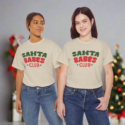 OMNI™ Santa Babes Women's Heavy Cotton T-Shirt