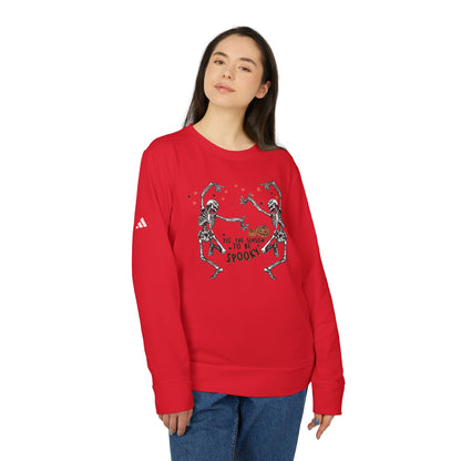 OMNI™ Tis The Season To Be Spooky Adidas Unisex Fleece Crewneck Sweatshirt