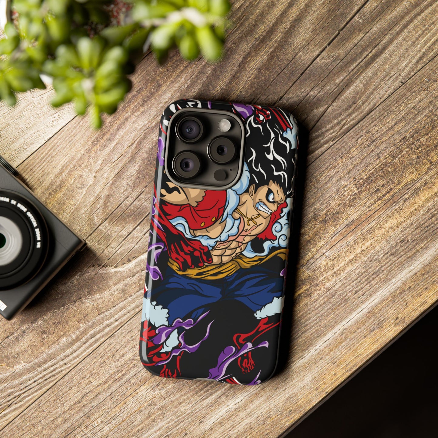 OMNI™ One Piece Luffy Gear 4 Gum Gum Gatling Double Layered Phone Case