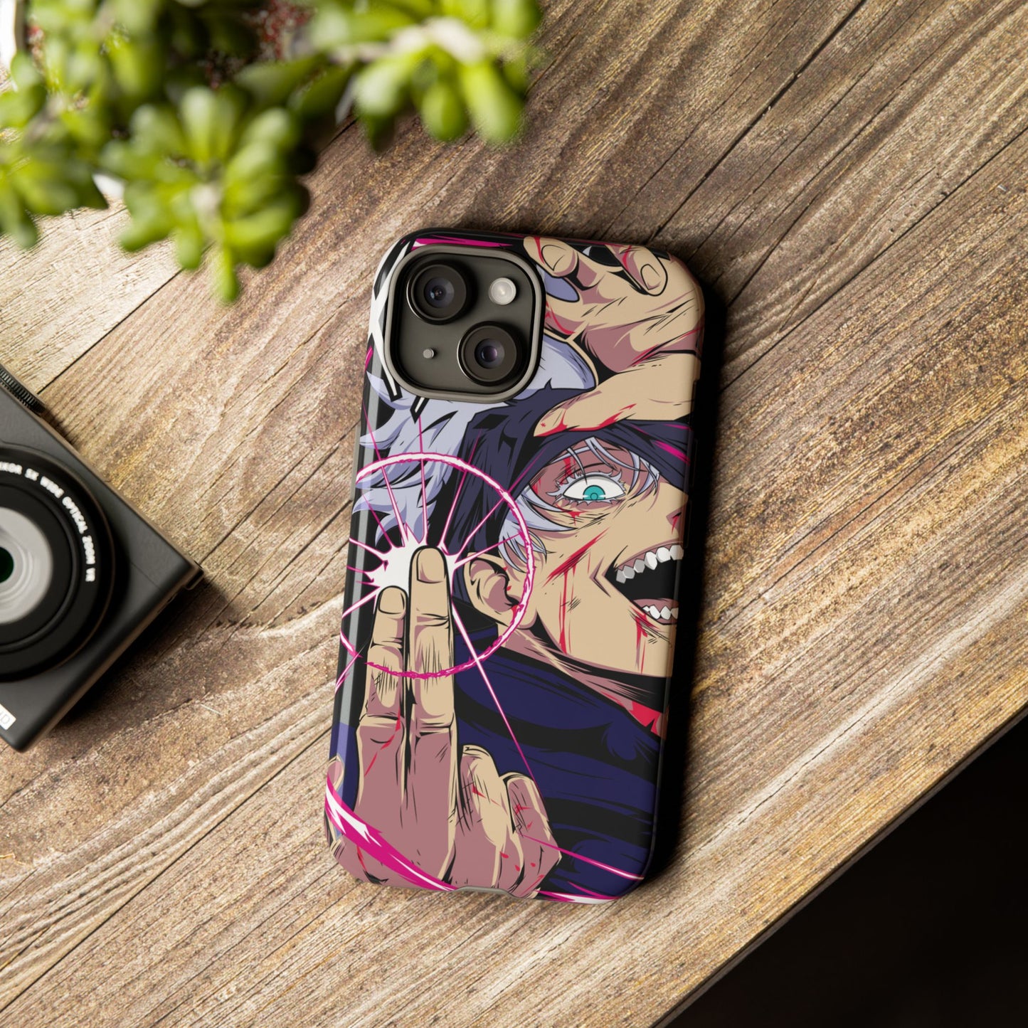 OMNI™ Jujutsu Kaisen Satoru Gojo Reversal Red Technique Double Layered Phone Case