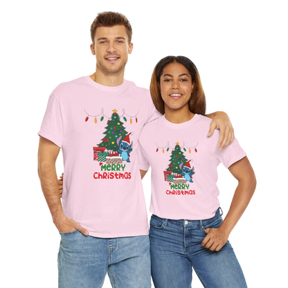 OMNI™ Stitch Christmas Themed Unisex Heavy Cotton T-Shirt