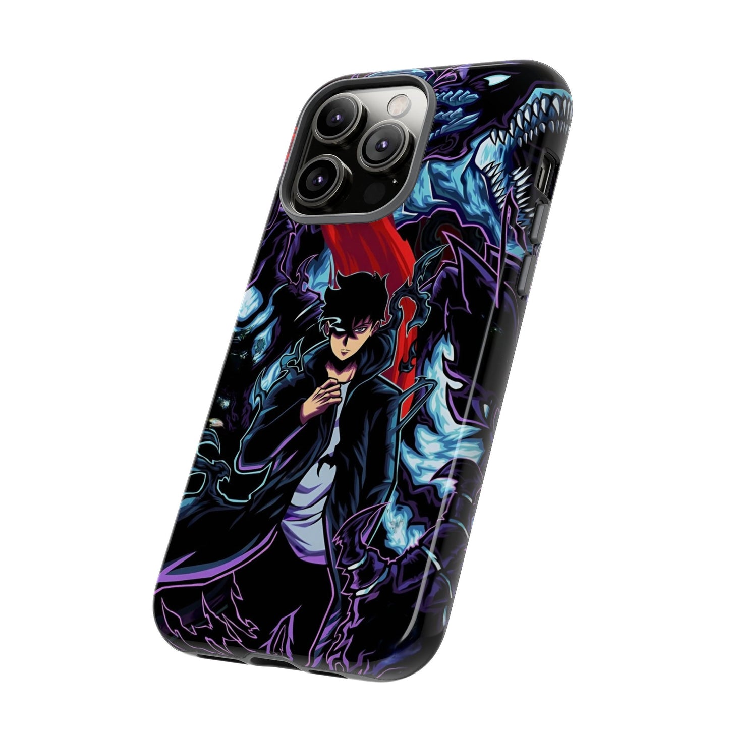 OMNI™ Solo Leveling (Sung Jin Woo and Kamish) Double Layered Phone Cases