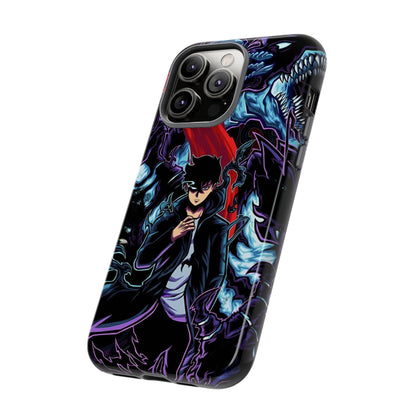 OMNI™ Solo Leveling (Sung Jin Woo and Kamish) Double Layered Phone Cases