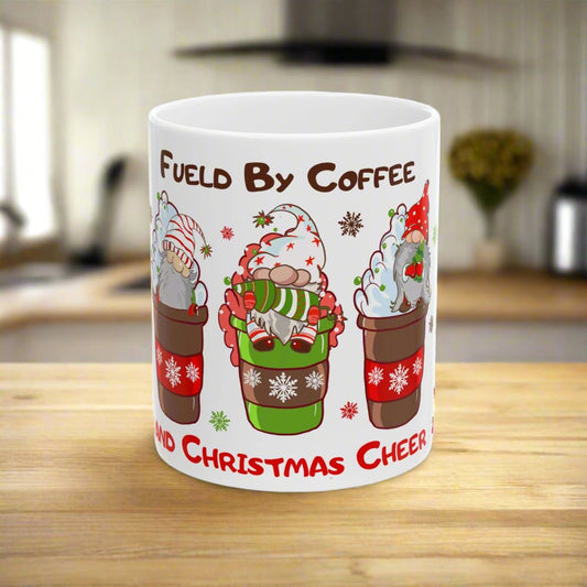 OMNI™ Fueled By Coffee And Christmas Cheer Ceramic Mug