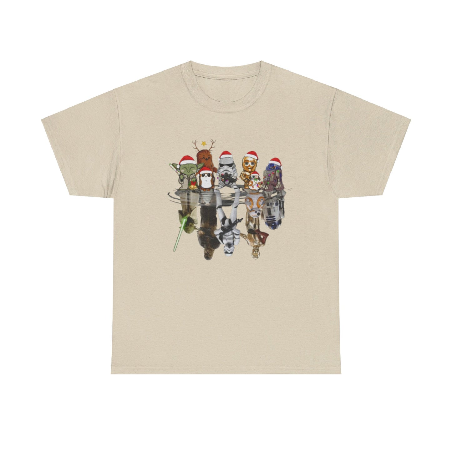 OMNI™ Star Wars Christmas Themed Unisex Heavy Cotton T-Shirts