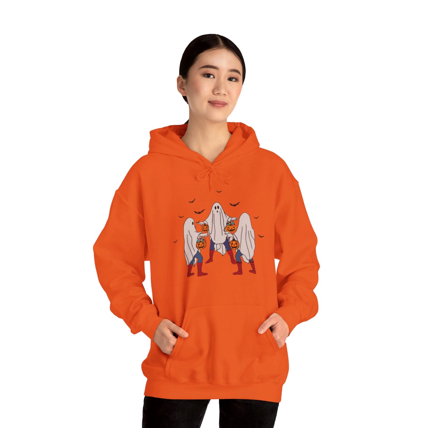 OMNI™ Halloween Themed Spider-Man Meme Unisex Heavy Blend Hoodie