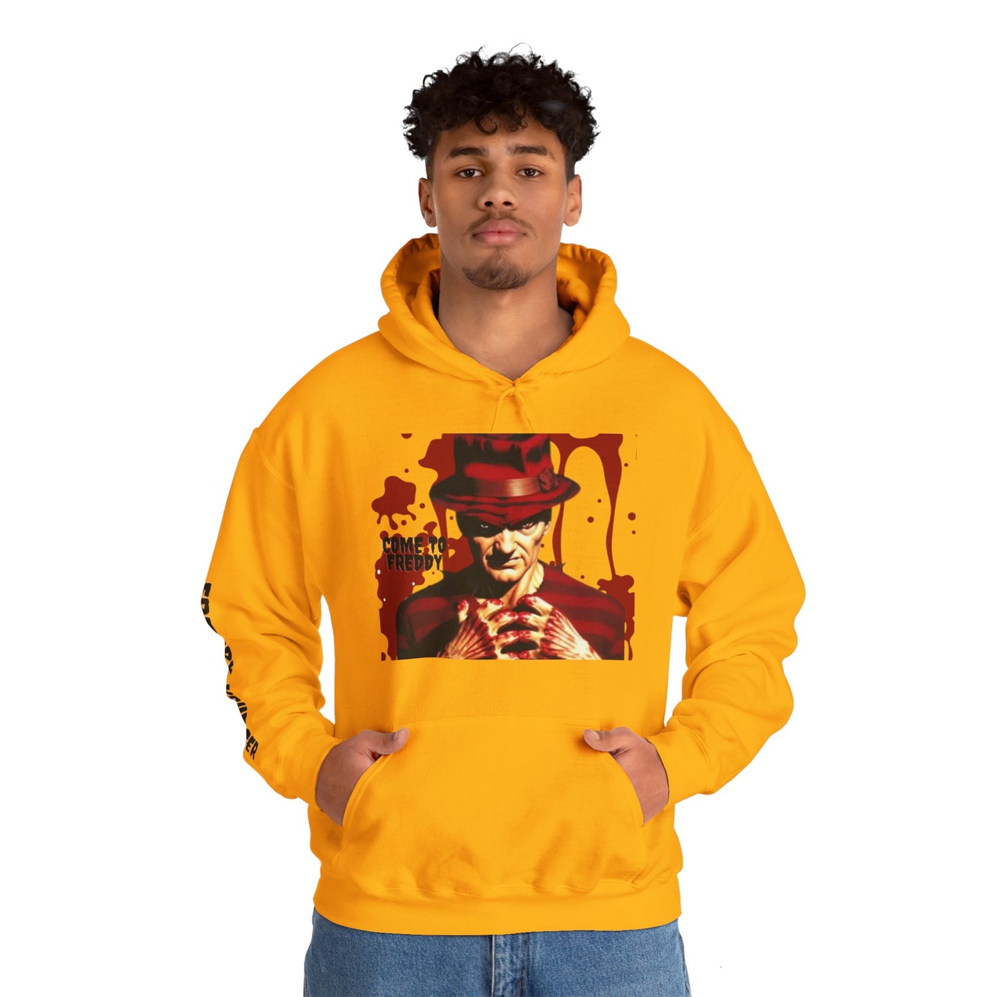 OMNI™ Freddy Krueger Design Unisex Heavy Blend Hoodie