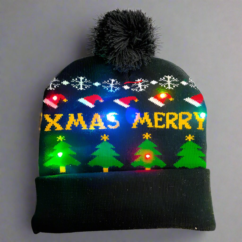 OMNI™ LED Christmas Knitted Beanie