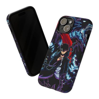 OMNI™ Solo Leveling (Sung Jin Woo and Kamish) Double Layered Phone Cases