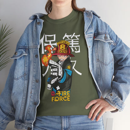 OMNI™ Fire Force Shinra Kusakabe Unisex Heavy Cotton T-Shirt