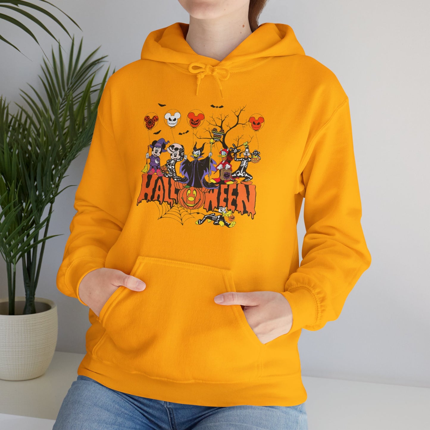 OMNI™ Classic Cartoon Halloween Unisex Heavy Blend Hoodie