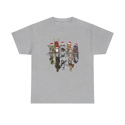 OMNI™ Star Wars Christmas Themed Unisex Heavy Cotton T-Shirts