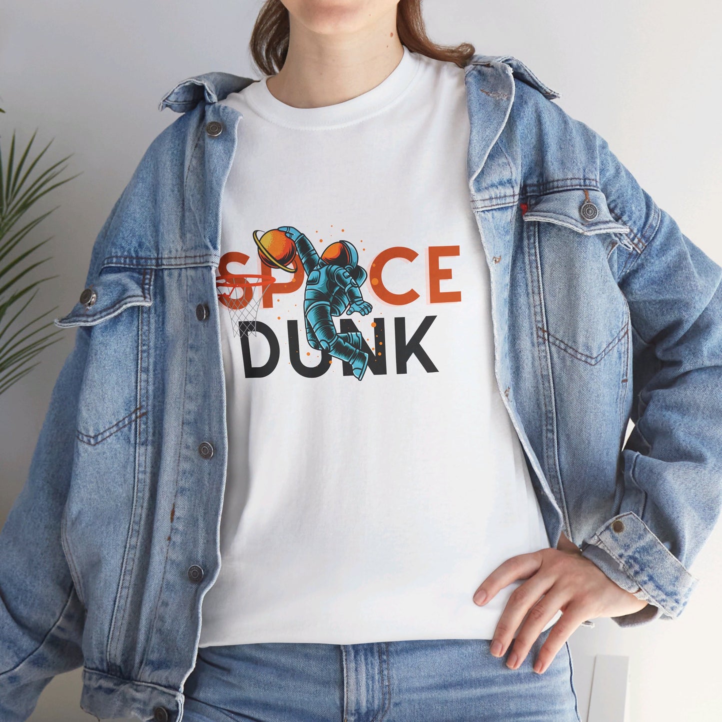 OMNI™ Space Dunk Unisex Heavy Cotton T-Shirt