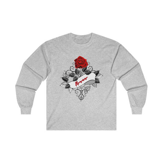 OMNI™ Roses Unisex Ultra Cotton Long Sleeve T-Shirt