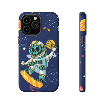 OMNI™ Skeleton Astronaut Space Surfer Double Layered Phone Case