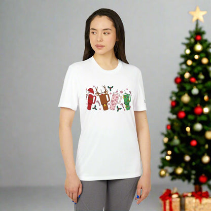 OMNI™ Christmas Tumbler Adidas Unisex Sport T-Shirt