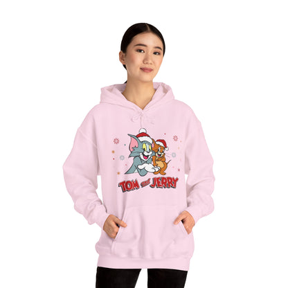 OMNI™ Tom and Jerry Christmas Themed Unisex Heavy Blend Hoodie