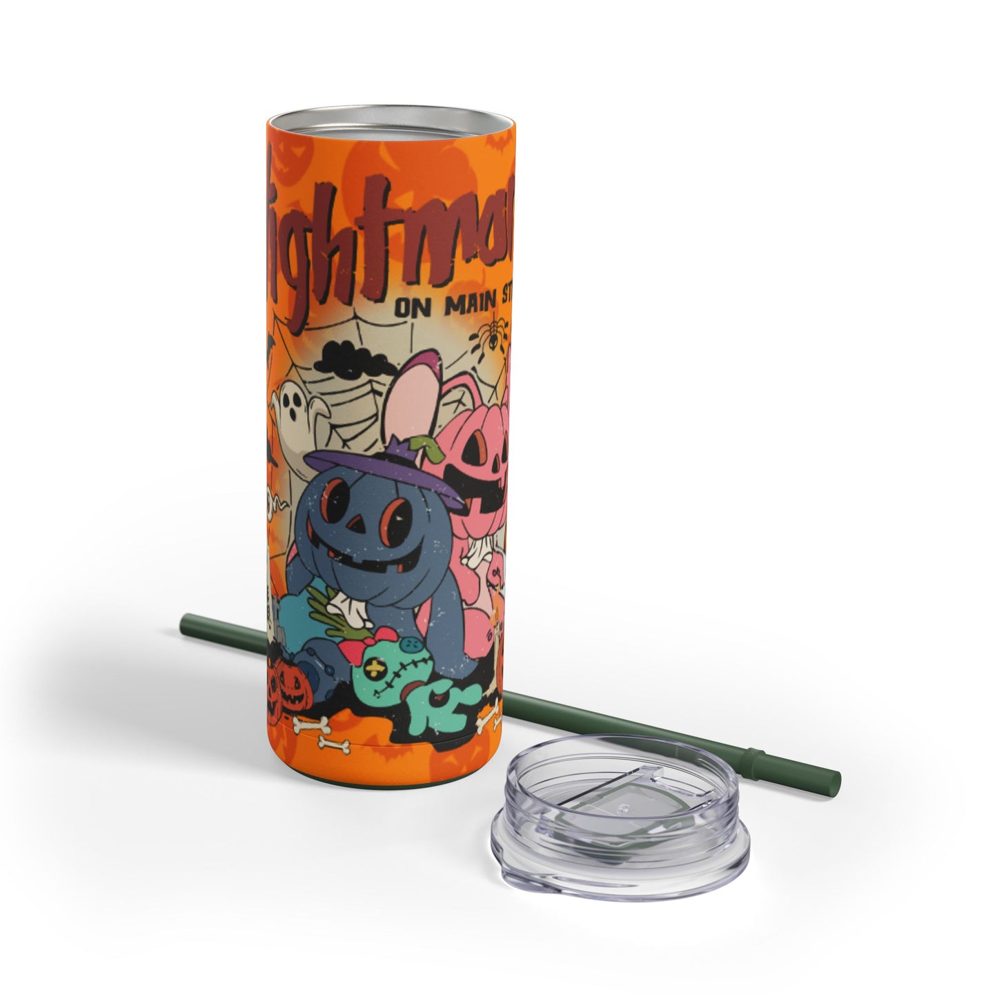 OMNI™ Nightmare On Main Street Maars Maker Skinny Matte Tumbler