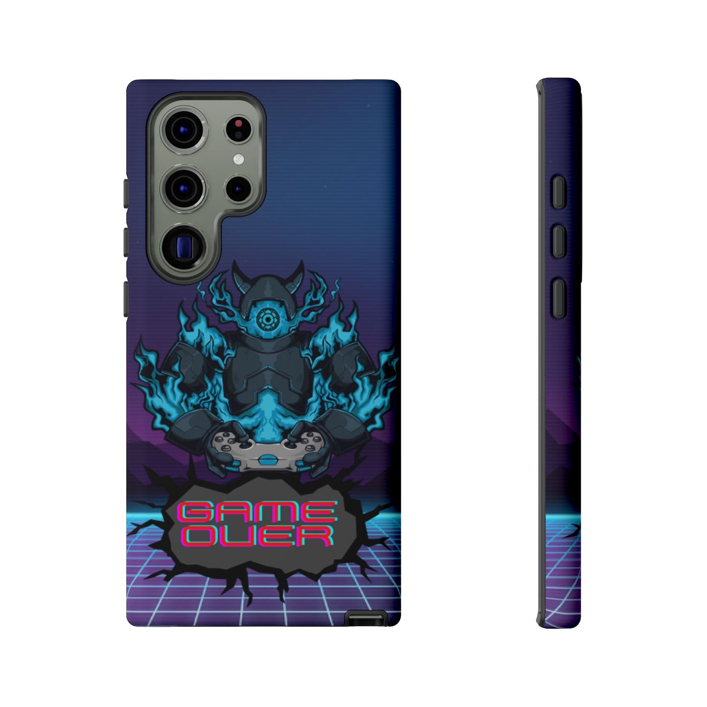 OMNI™ Game Over Gaming Background Double Layered Phone Case