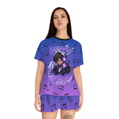 OMNI™ Silhouettes Of My Coffin Women's Short Pajama Set