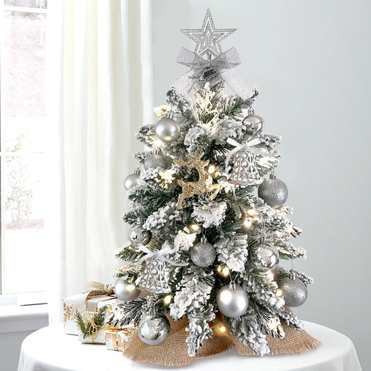 OMNI™ 2ft Silver Mini Christmas Tree With Lights