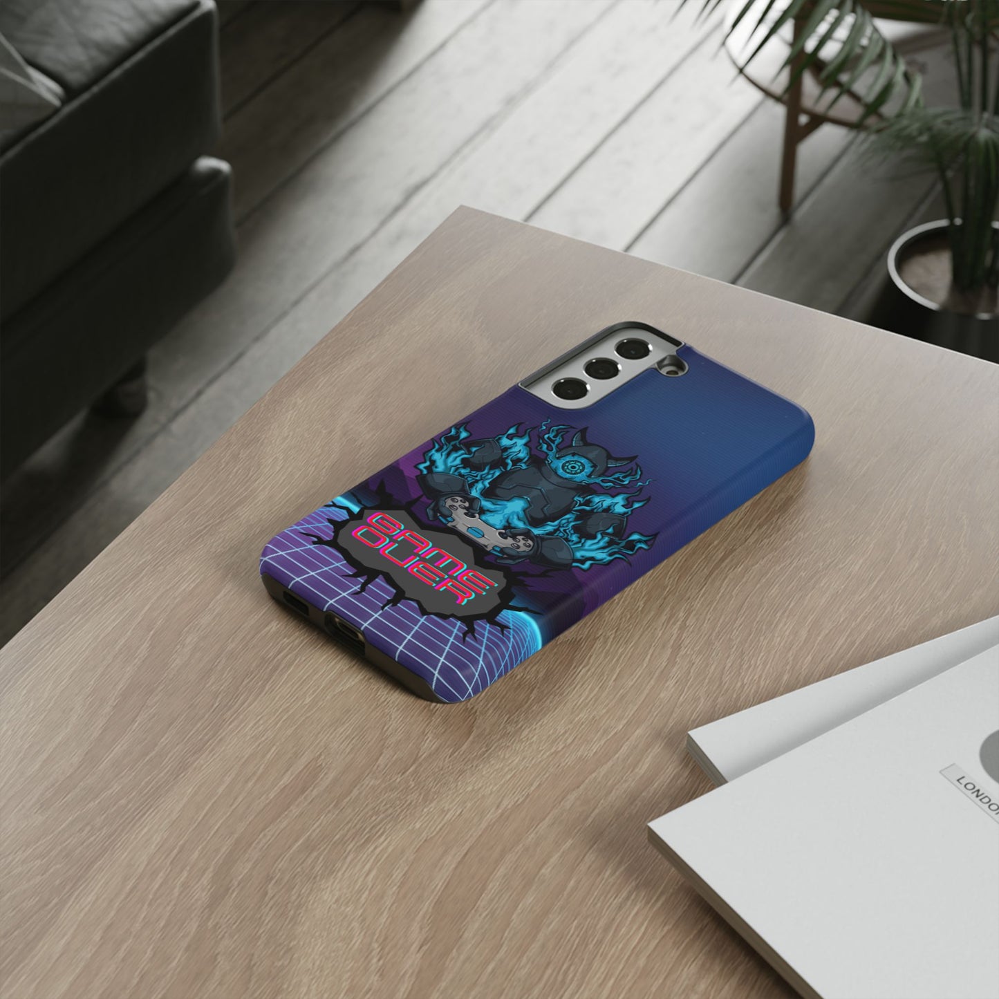 OMNI™ Game Over Gaming Background Double Layered Phone Case