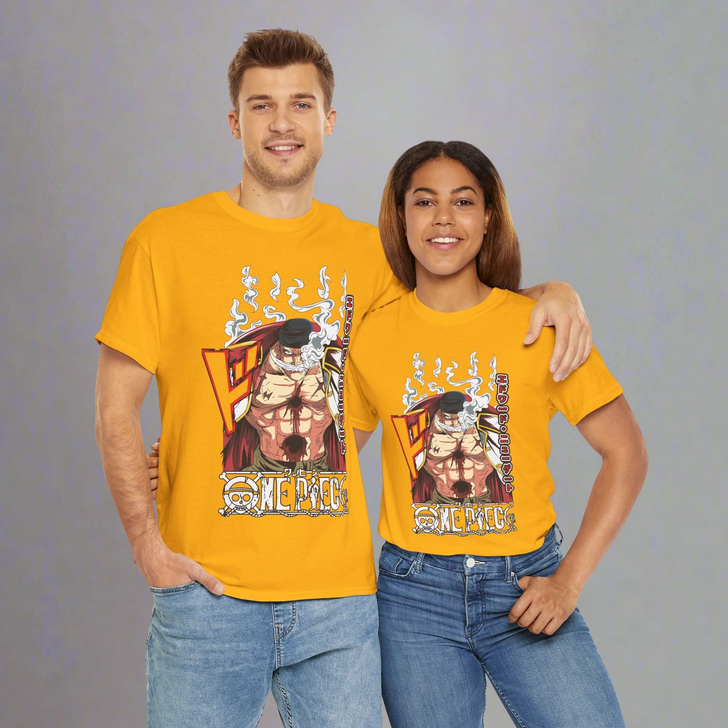 OMNI™ One Piece Edward "Whitebeard" Newgate Unisex Heavy Cotton T-Shirt
