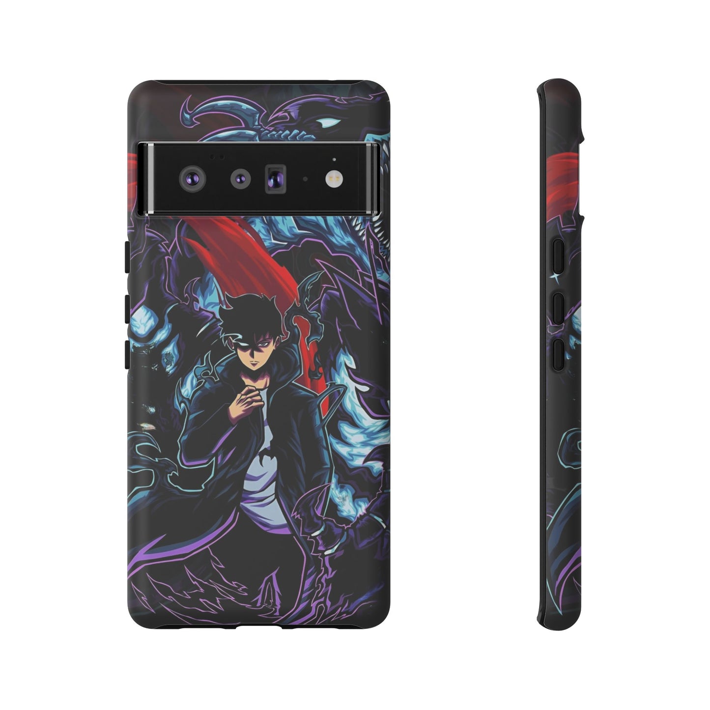 OMNI™ Solo Leveling (Sung Jin Woo and Kamish) Double Layered Phone Cases