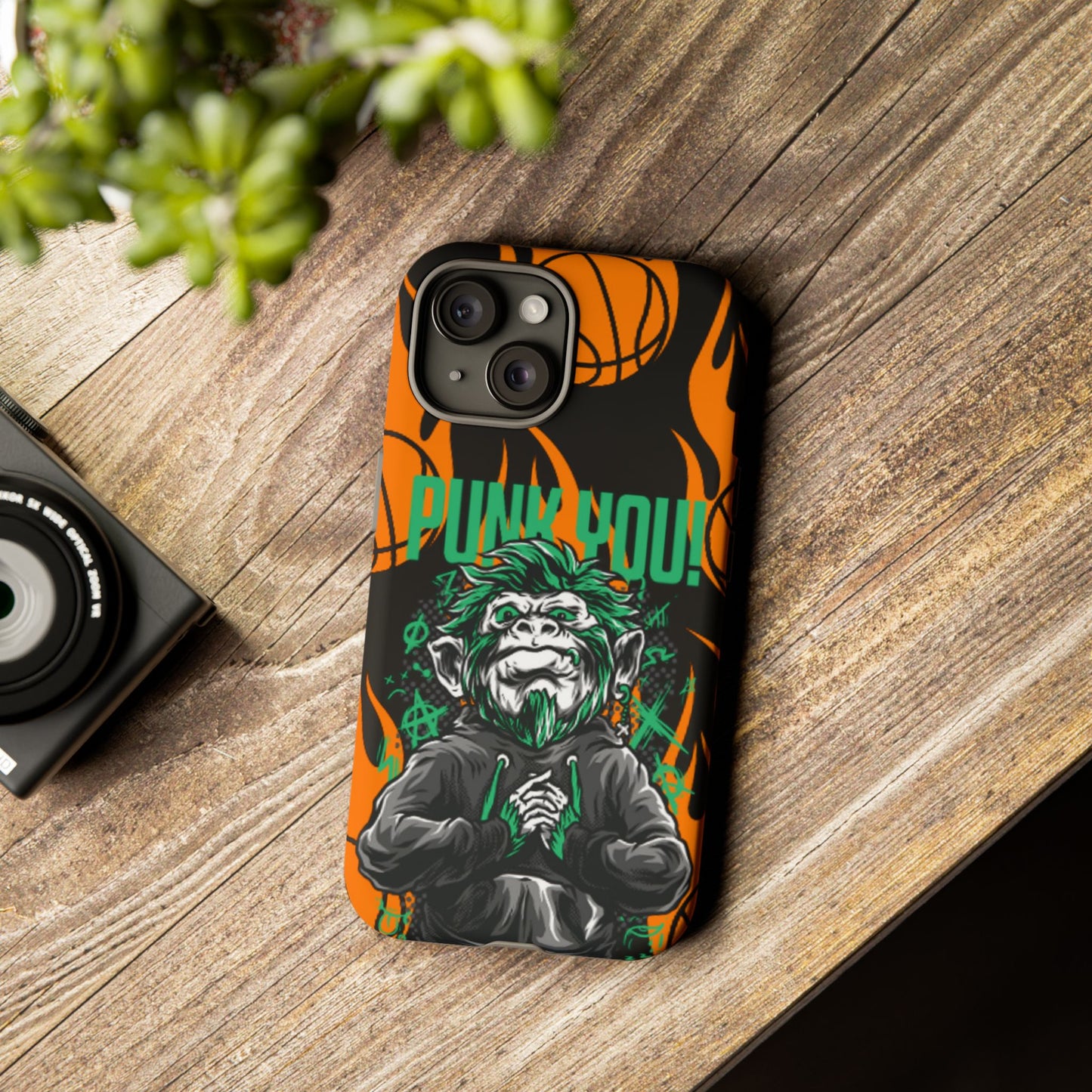 OMNI™ Punk Hipster Monkey Double Layered Phone Cases