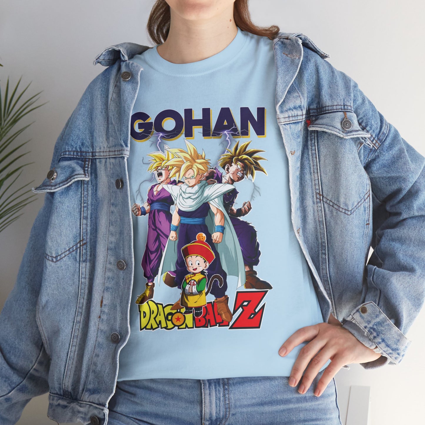 OMNI™ Dragon Ball Z Gohan Unisex Heavy Cotton T-Shirt
