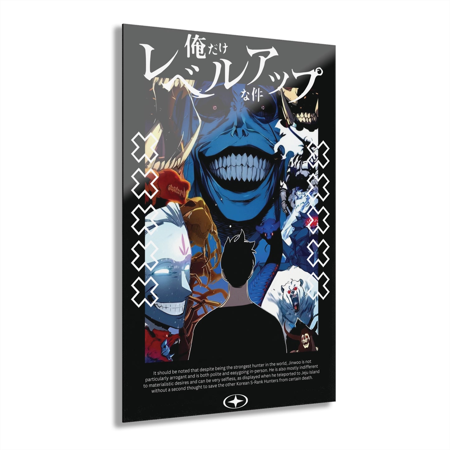OMNI™ Solo Leveling Sung Jin-Woo vs Statue of God Acrylic Print