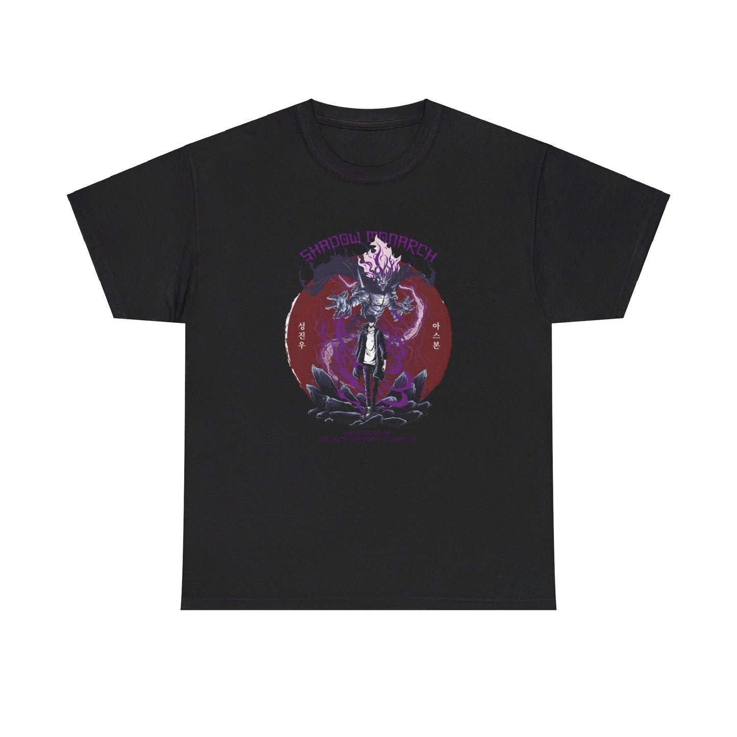 OMNI™ Shadow Monarch (Sung Jin Woo and Ashborn) Unisex Heavy Cotton T-Shirt