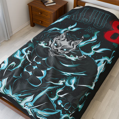 OMNI™ Kaiju No. 8 Infernal Surge Velveteen Plush Blanket