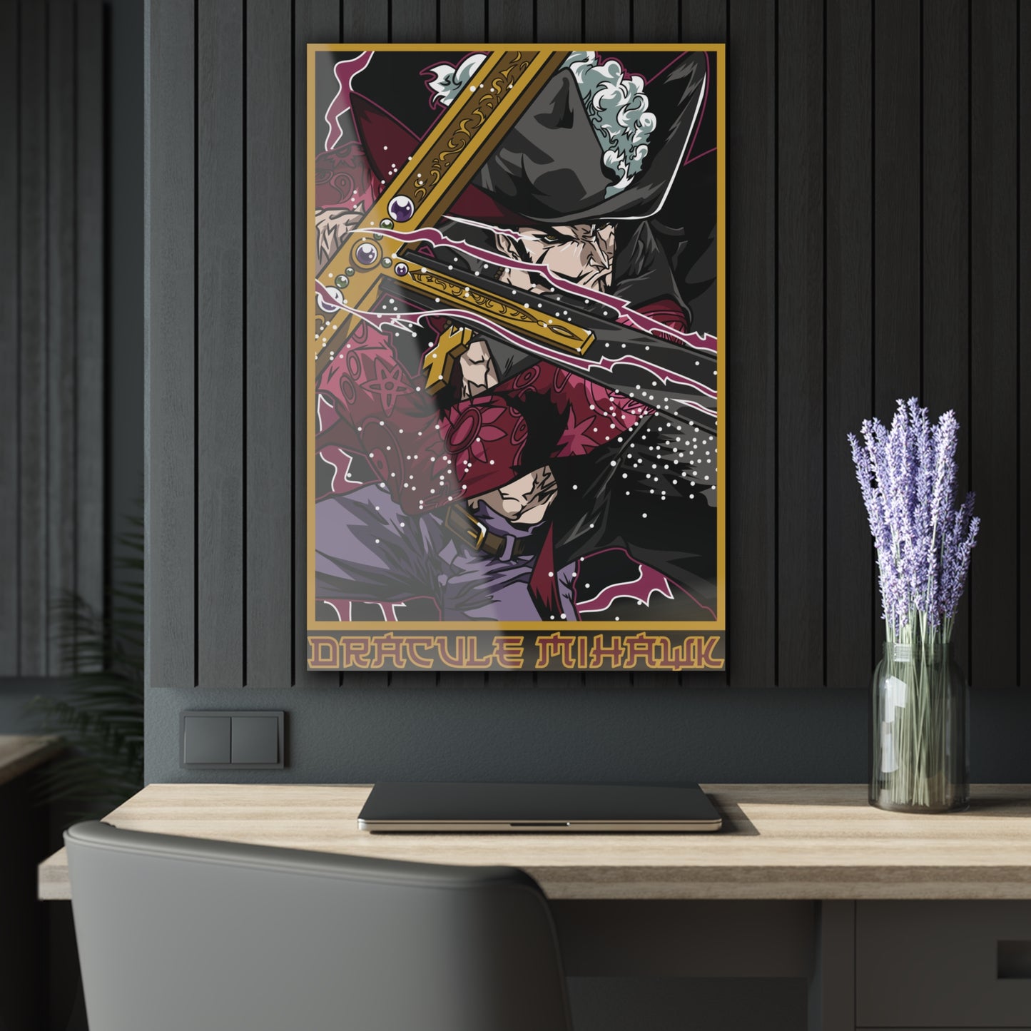 OMNI™ One Piece Dracule Mihawk Acrylic Print