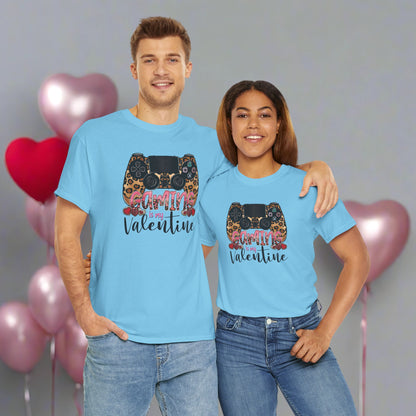 OMNI™ Gaming Is My Valentine Unisex Heavy Cotton T-Shirt