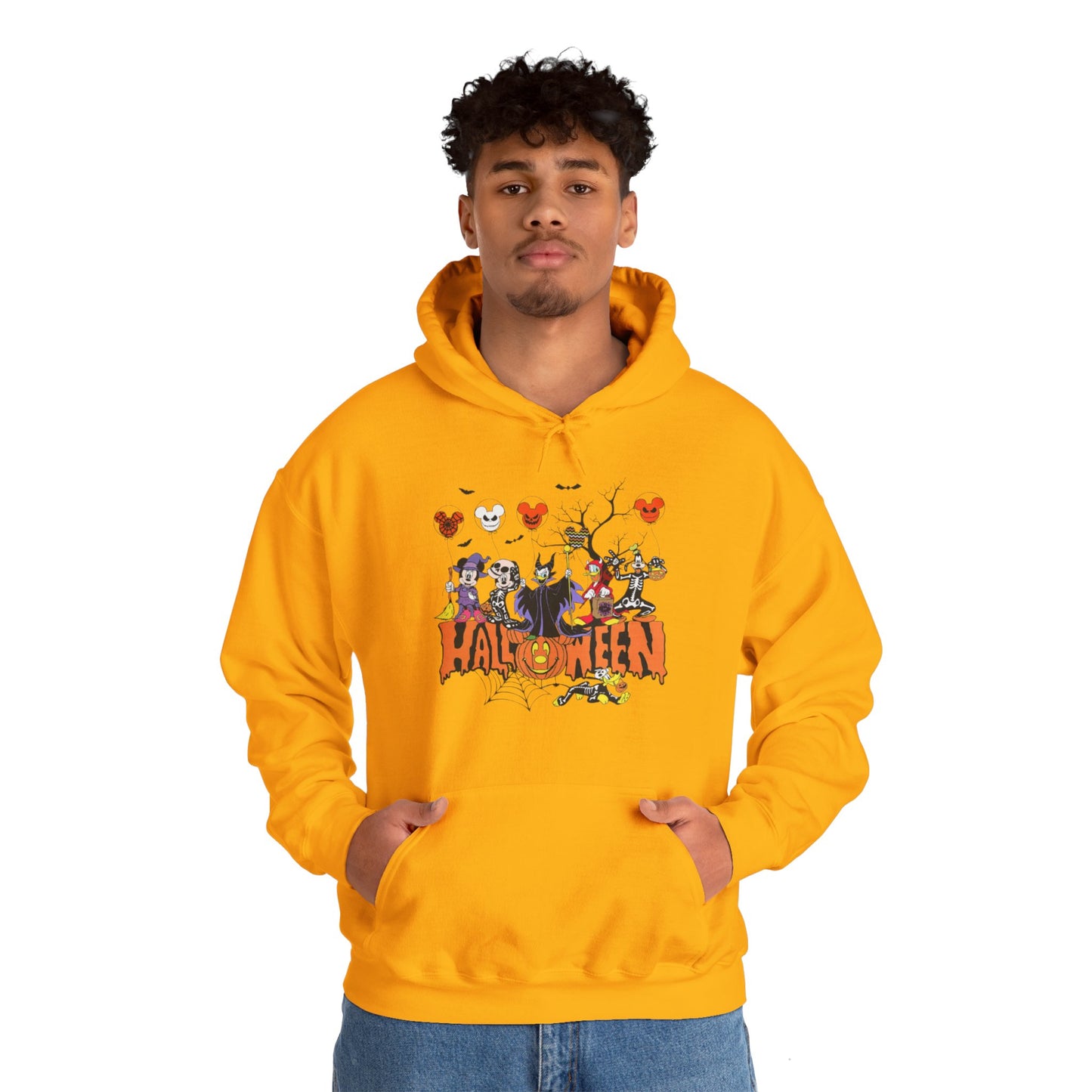 OMNI™ Classic Cartoon Halloween Unisex Heavy Blend Hoodie