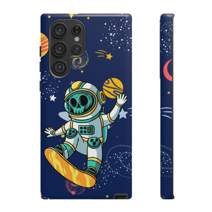 OMNI™ Skeleton Astronaut Space Surfer Double Layered Phone Case